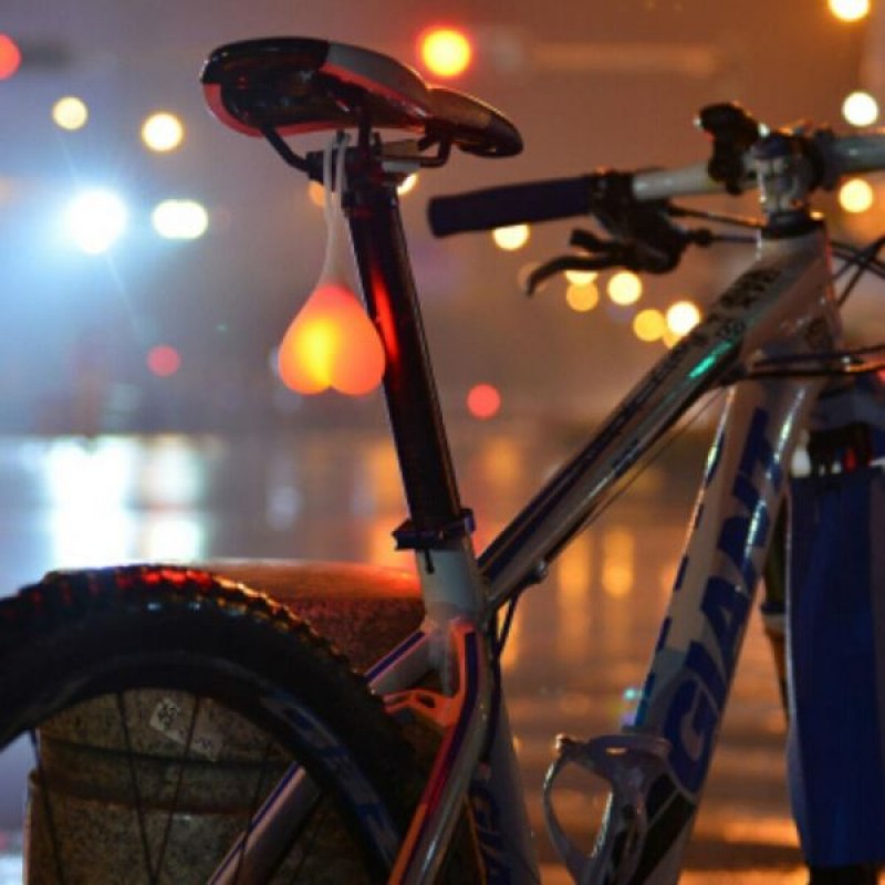Battant Heart Bike Lumières arrière