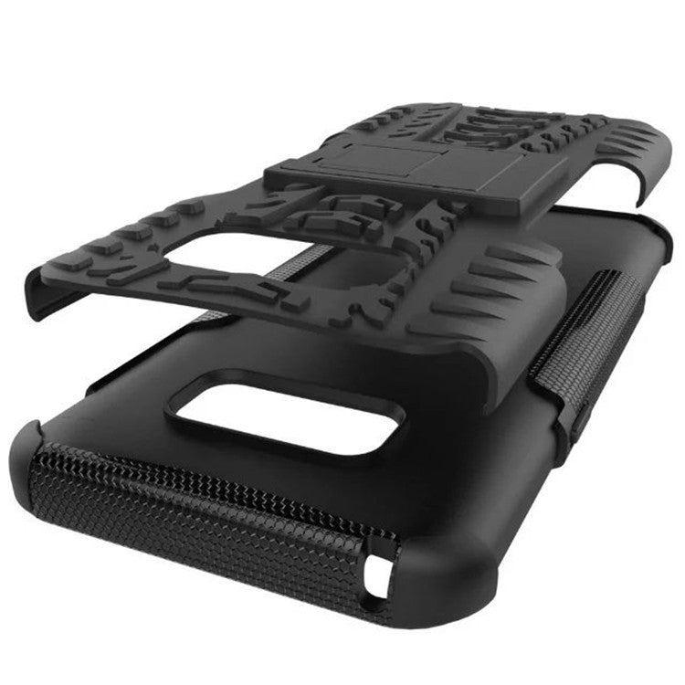 Samsung S8 plus Galaxy S8 support de téléphone mobile shell modèle coloré dans le motif de pneus incl