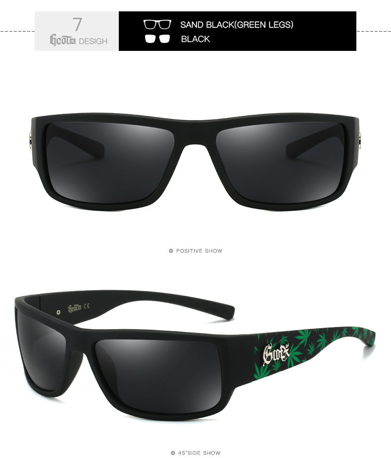 Lunettes de soleil Polarisées Hip-hop Fashion