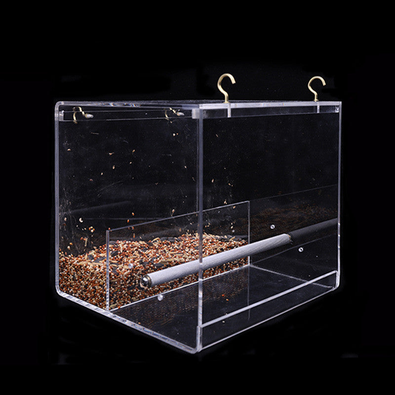 Alimentateur d'oiseaux acryliques