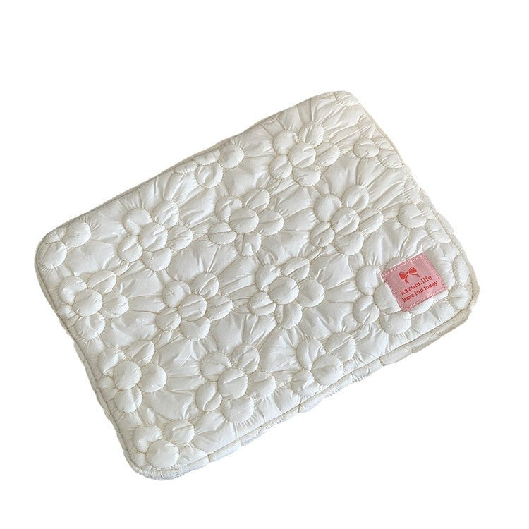 Corée du Sud Brodé Bubble Cotton Flower Tablet PC Sac de rangement de carnet de 1315 pouces