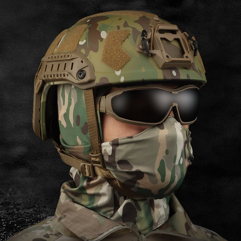 Simple WST Tactical Silicone Masque Headgear