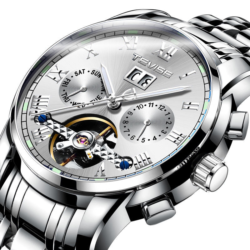 Montre Tourbillon lumineux imperméable