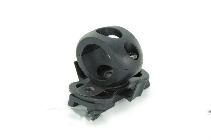 Prise de lampe de poche casque
