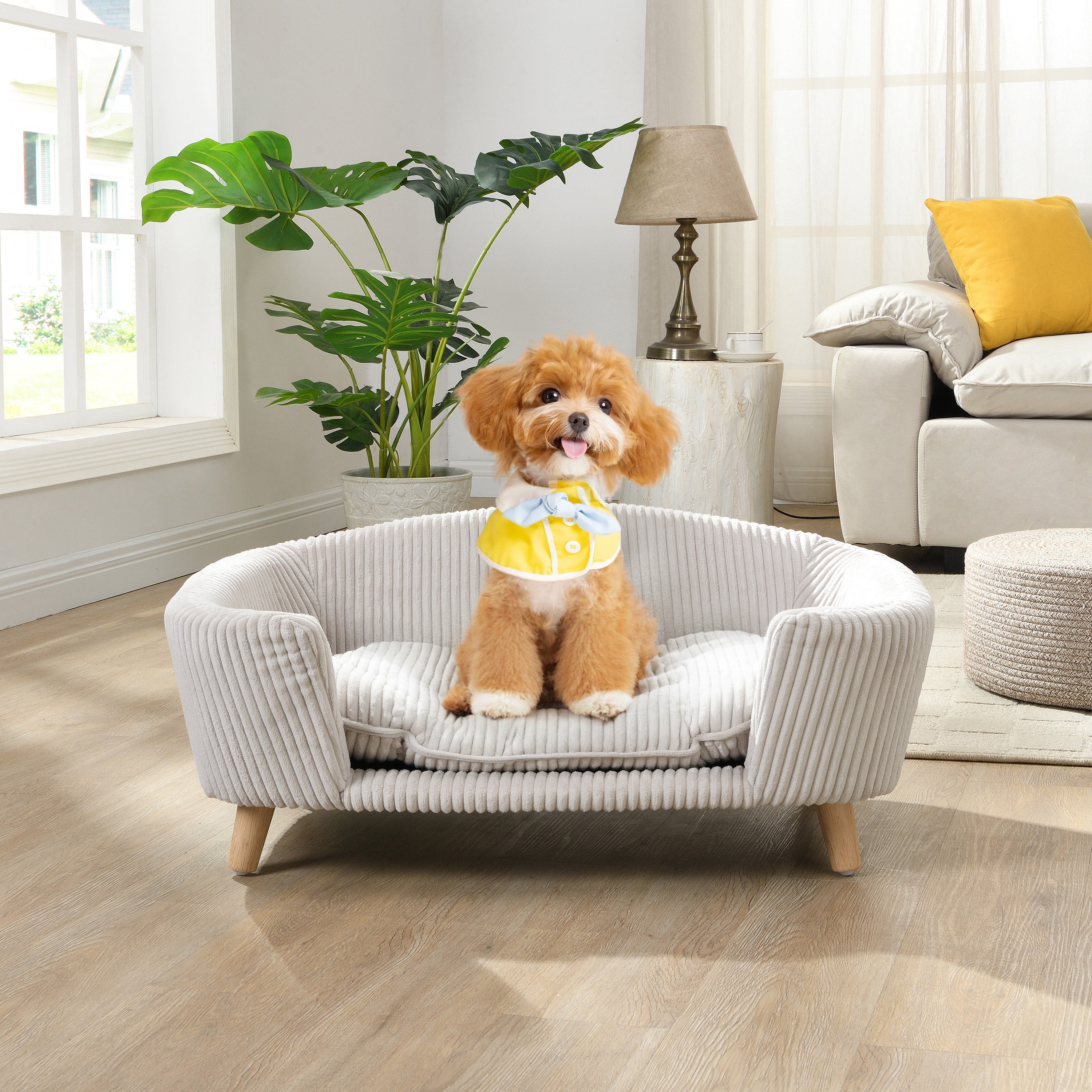 Cadre de lit de chien élevé pour petit chien