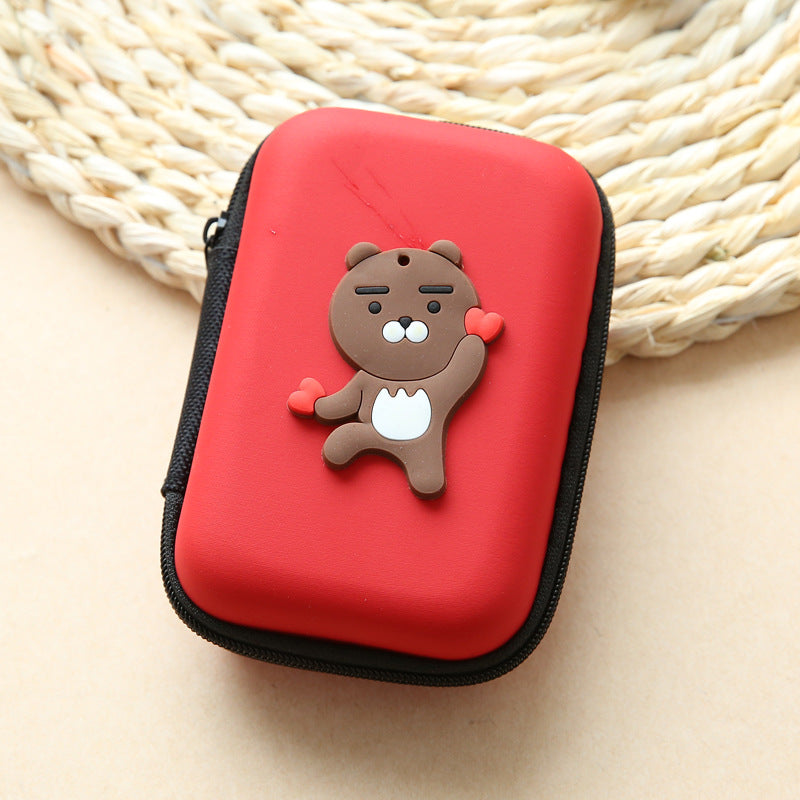 Vente directe mignon porte-monnaie de dessin animé oreille collecteur chargeur Box Coin sac à main entiers