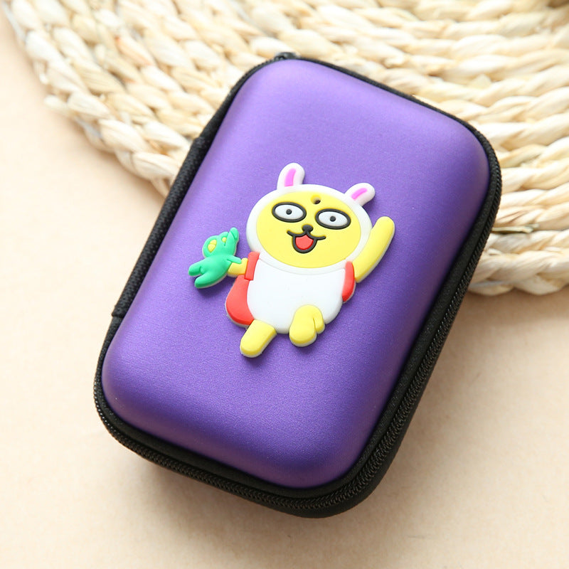 Vente directe mignon porte-monnaie de dessin animé oreille collecteur chargeur Box Coin sac à main entiers