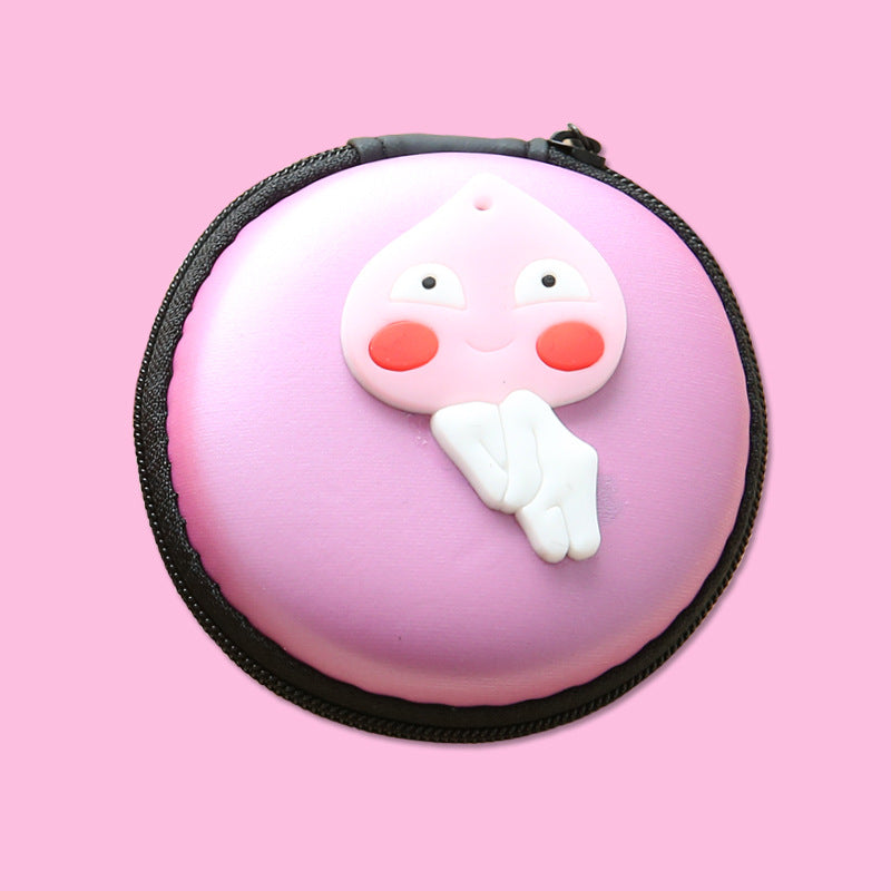 Vente directe mignon porte-monnaie de dessin animé oreille collecteur chargeur Box Coin sac à main entiers