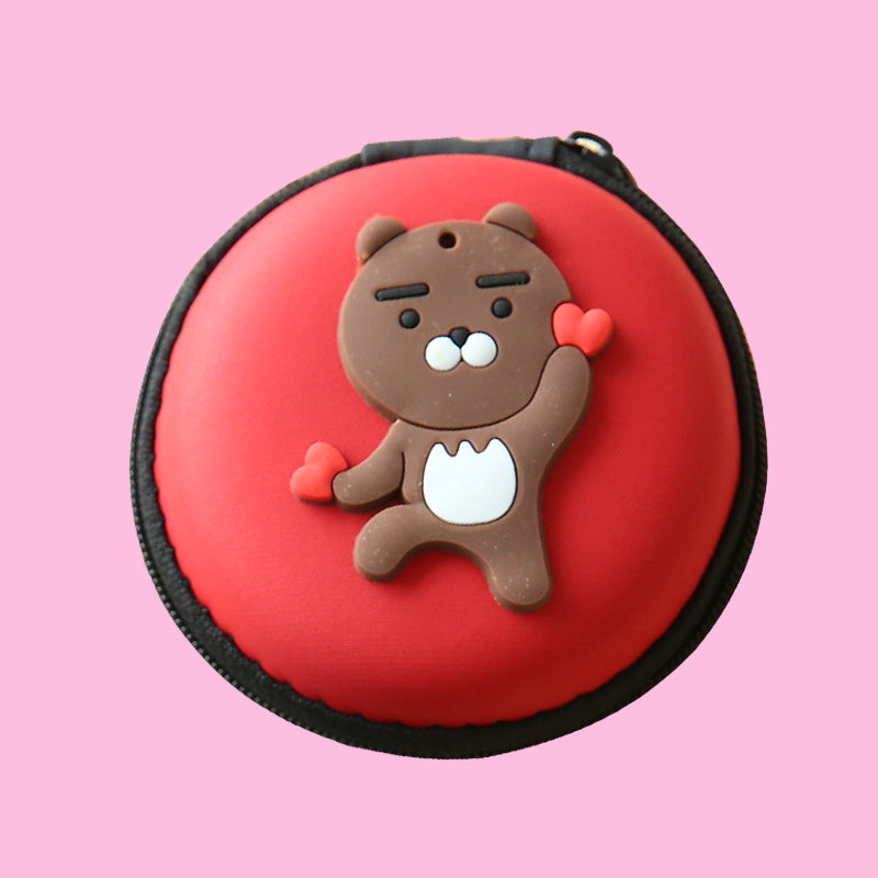 Vente directe mignon porte-monnaie de dessin animé oreille collecteur chargeur Box Coin sac à main entiers