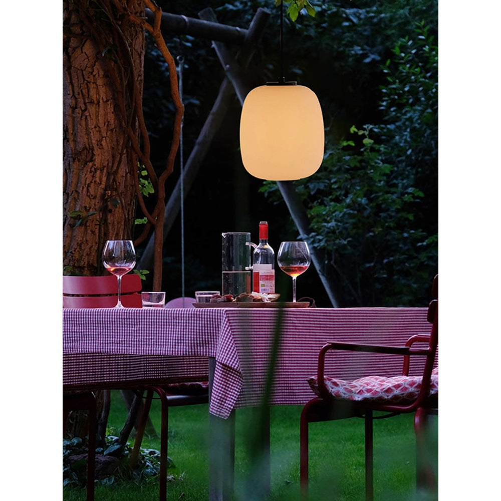 Outdoor Courtyard Dining Table Landscape Decorative Pendant Lamp