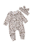 Maillot de saut bébé imprimé en forme de coeur