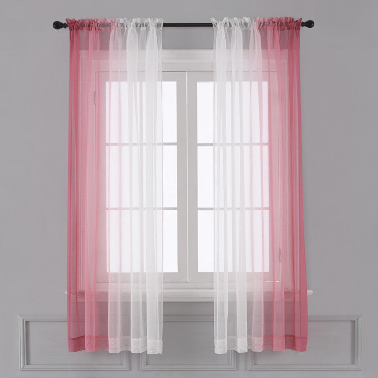 Gauche et droite Gradient Couleur Rideau de fenêtre produit fini