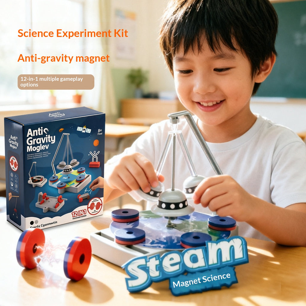 Scientific Experiment Anti-Gravity Magnet Physics Assembly Puzzle Ensemble de jouets éducatifs