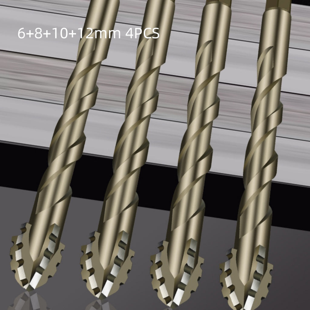 Perçage à sec excentrique à quatre lames Perceuse en aluminium en béton