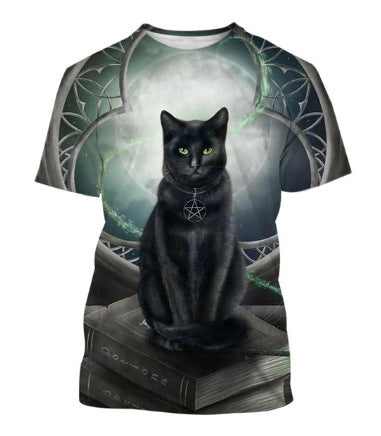 T-shirt homme 3D animal imprimé