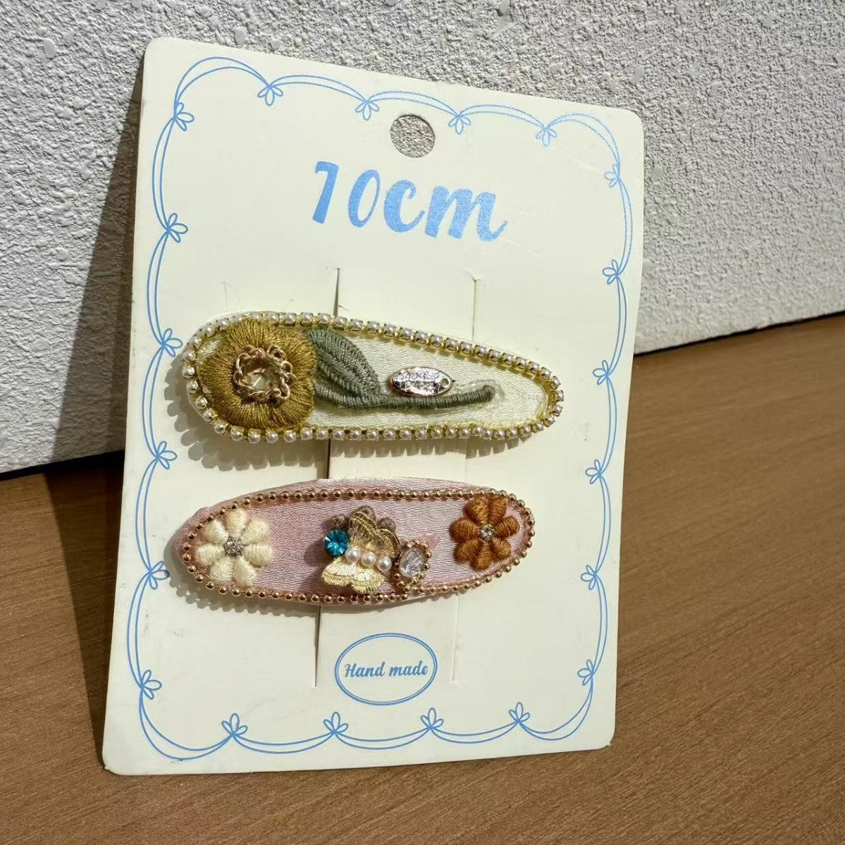 Bec de canard Élégant Bangs côte-partie Clip petite taille