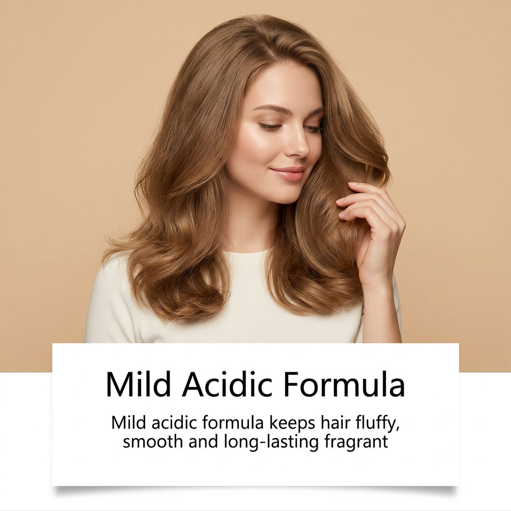 Shampooing hydratant doux - Soins capillaires quotidiens pour les brins doux lisses Formule nettoyante