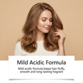 Shampooing hydratant doux - Soins capillaires quotidiens pour les brins doux lisses Formule nettoyante