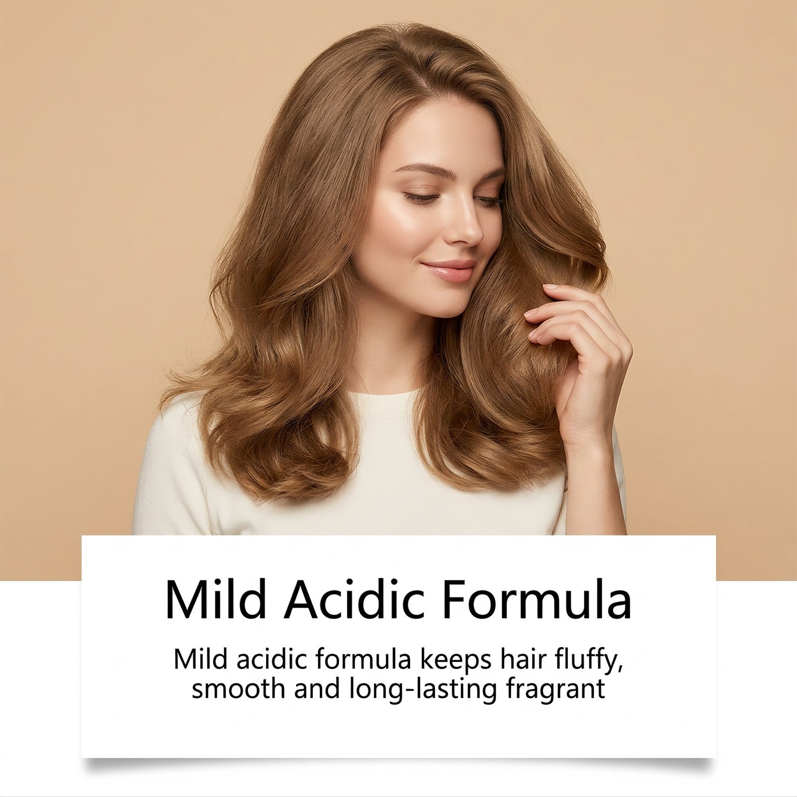 Shampooing hydratant doux - Soins capillaires quotidiens pour les brins doux lisses Formule nettoyante