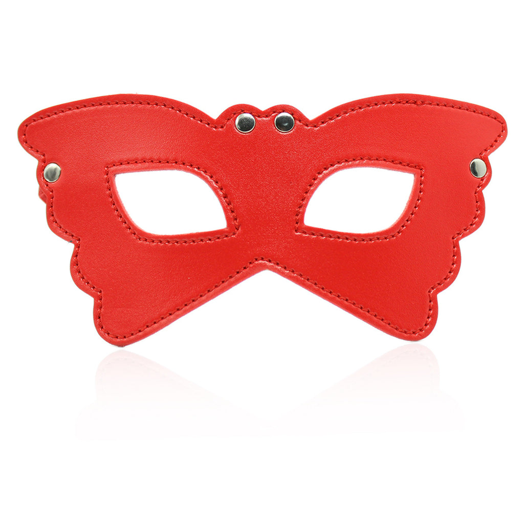 Masque des yeux en cuir de Black Cat