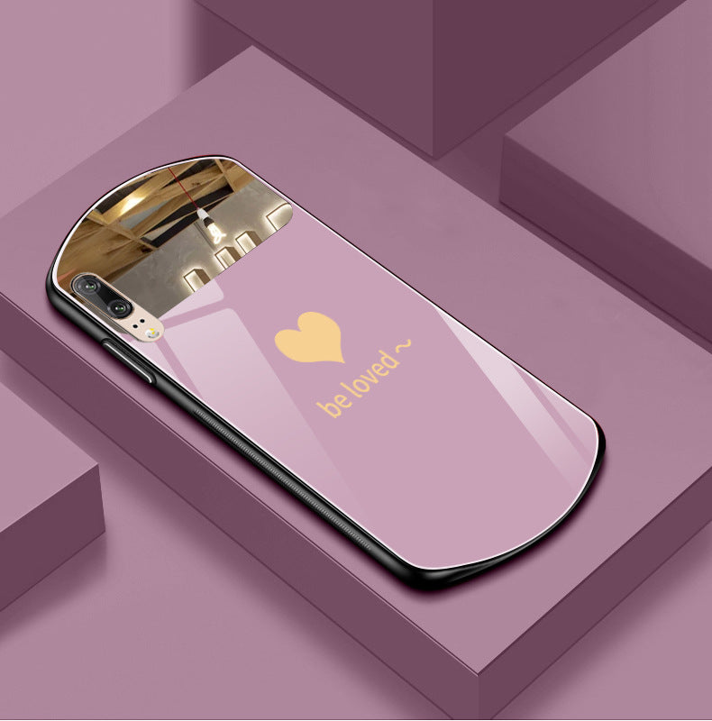 Love Touch - Haut miroir miroir boîtier de téléphone portable