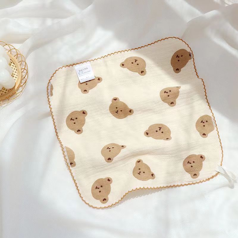 Fil de coton Baby Serviette visage Lait Serviette Bébé Nourrissant Serviette Salive mouchoir