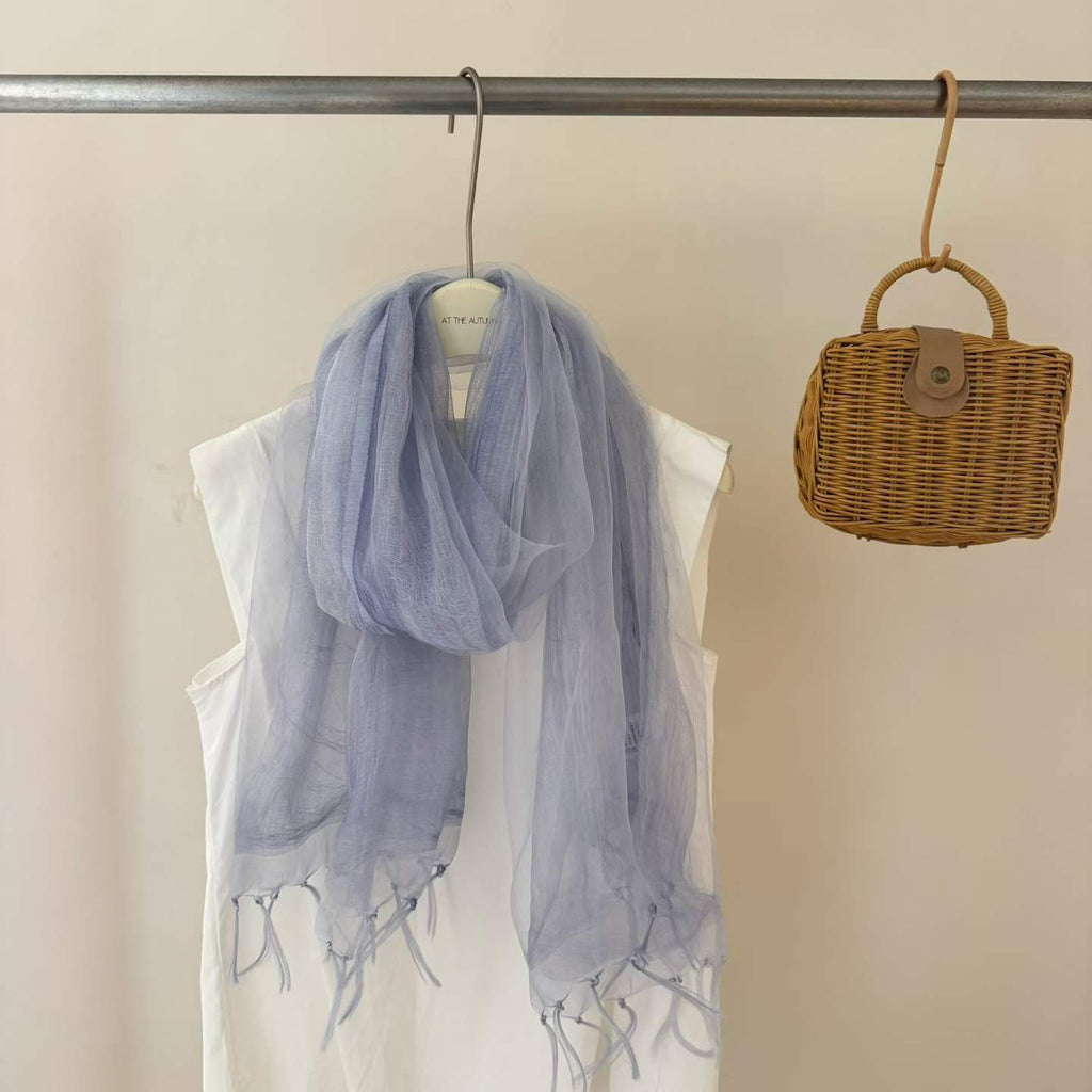 Écharpe féminine mince d'Organza Chal