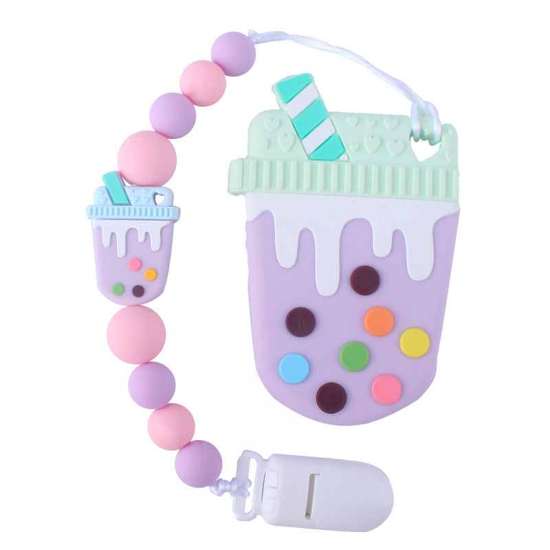Ensemble de chaînes de sucettes de gel dentaire