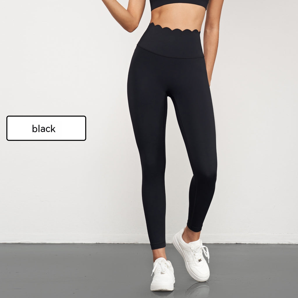Sports élastiques Pantalon de yoga Femmes en forme d'Abdominal Haute pêche Hip Sports Tights Ant