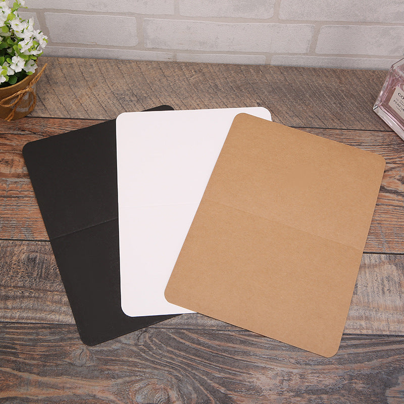 Carte Kraft pliée