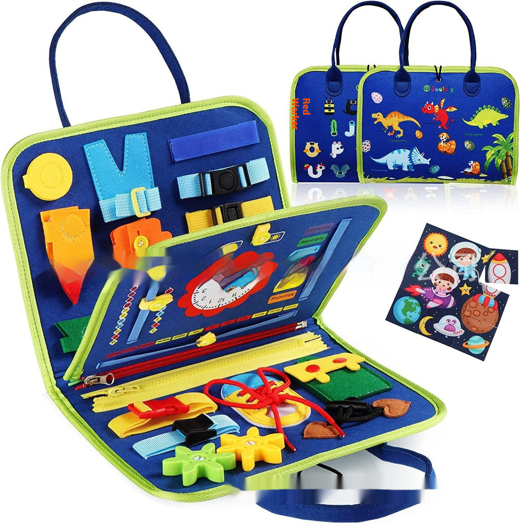 Portable Conseil d'apprentissage du vêtement pour enfants Toy Conseil d'éducation précoce
