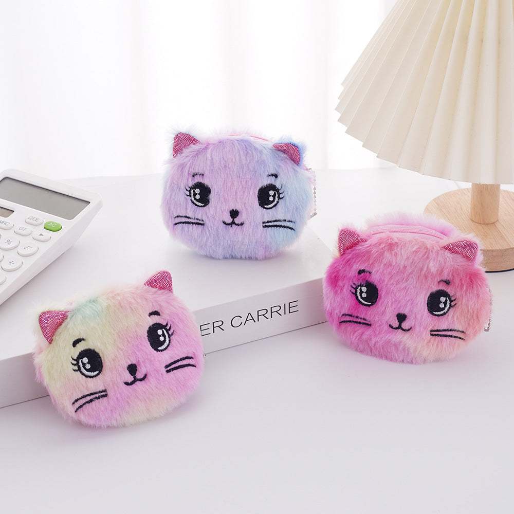 Tissu-cadeau mignon en peluche pour la poursuite de dessins animés