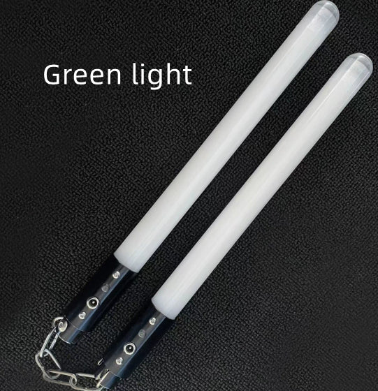 Léger rendement Nunchaku avec des motifs fluidifiants Léger deux employés de section pour Prac