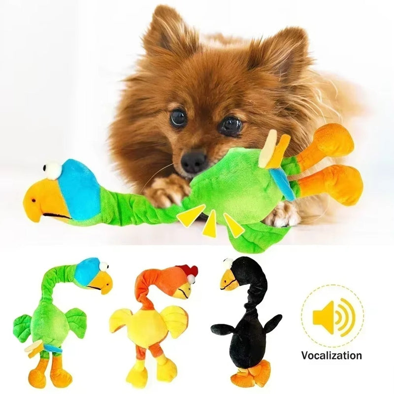 Animaux de compagnie Jouets de chien criant Poulet Jouet sonore Puppy Bite résistant Jouet de Chew Interactive Squeak