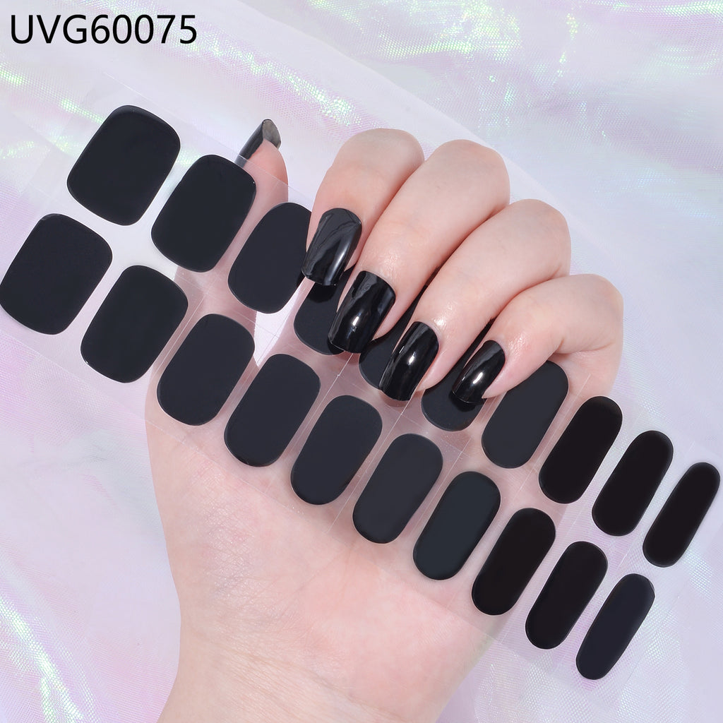 Sticker à ongles de gel UV Semi-cuisiné à ongles UV