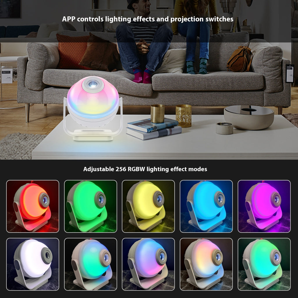 Galaxy Starry Sky Projection Lampe petite lampe de nuit Star Light Ambiance Light