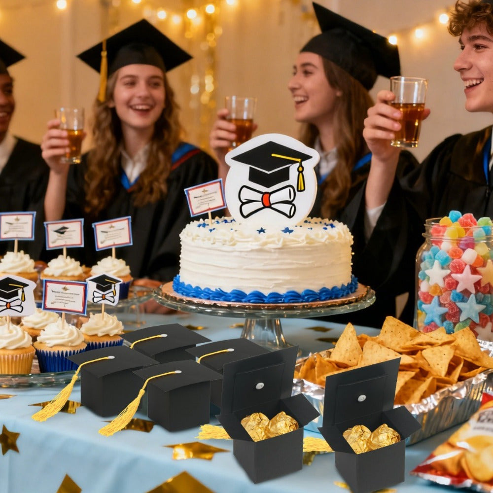 Culot de graduation Boîtes à bonbons