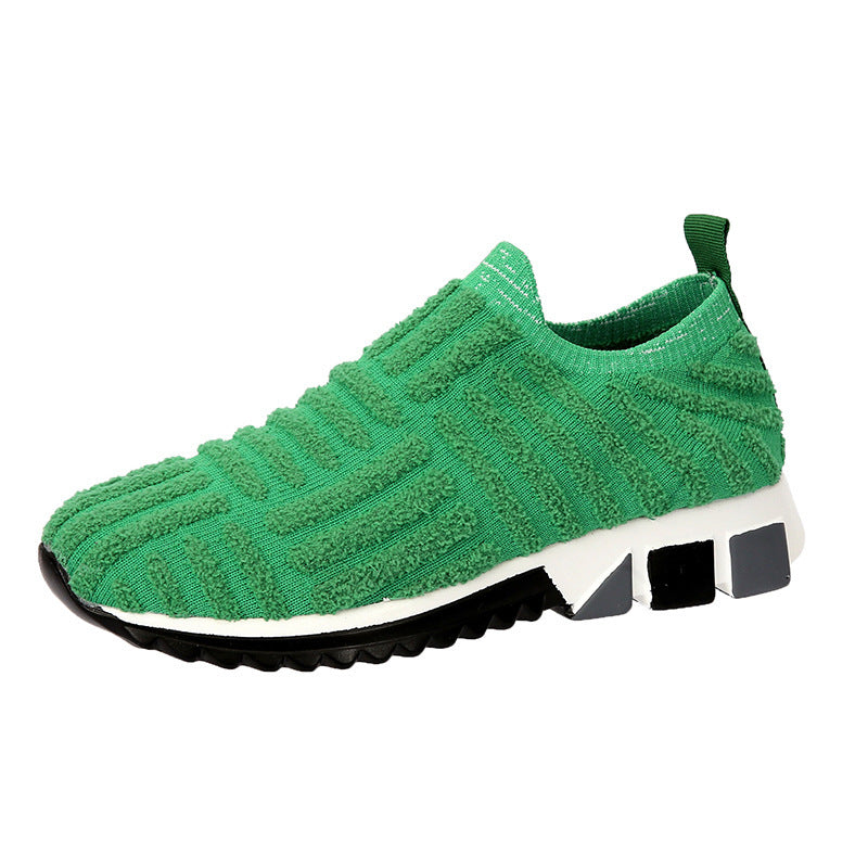 Femmes Mesh Respirant Solid Couleur Chaussures Casual