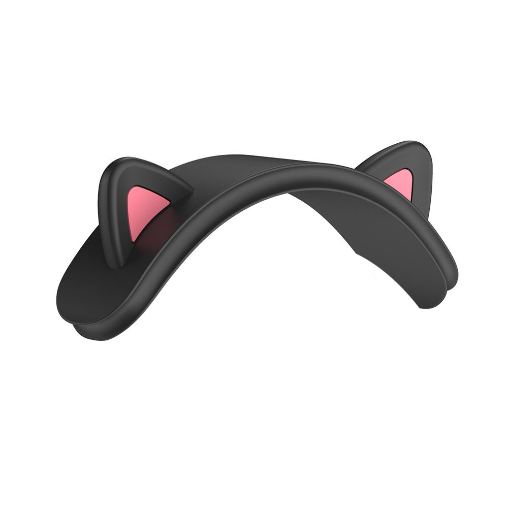 Casque Bluetooth sans fil Silicone Cat Ear Manche de protection
