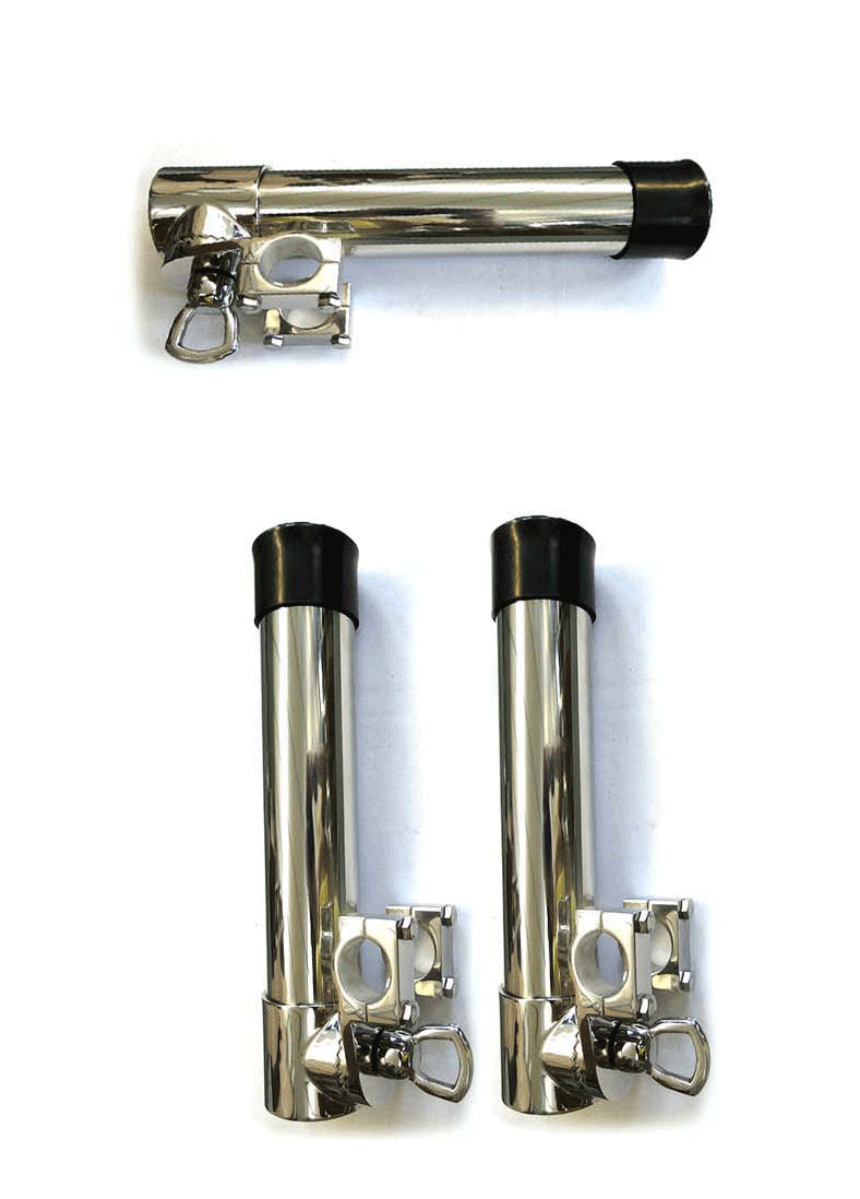 Support à tige rotative unidirectionnelle en acier inoxydable