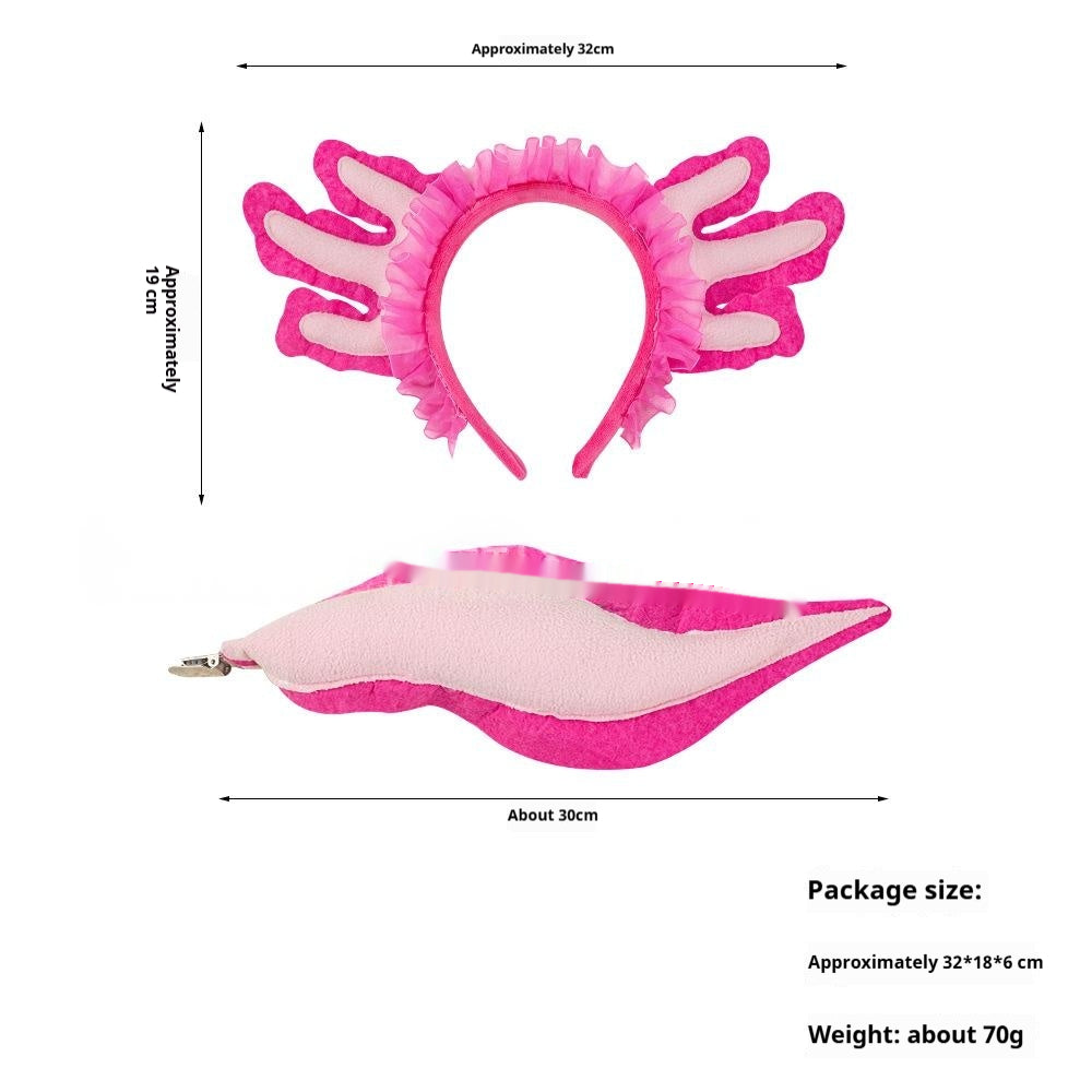Bandeau d'animaux mignon avec un design Axolotl
