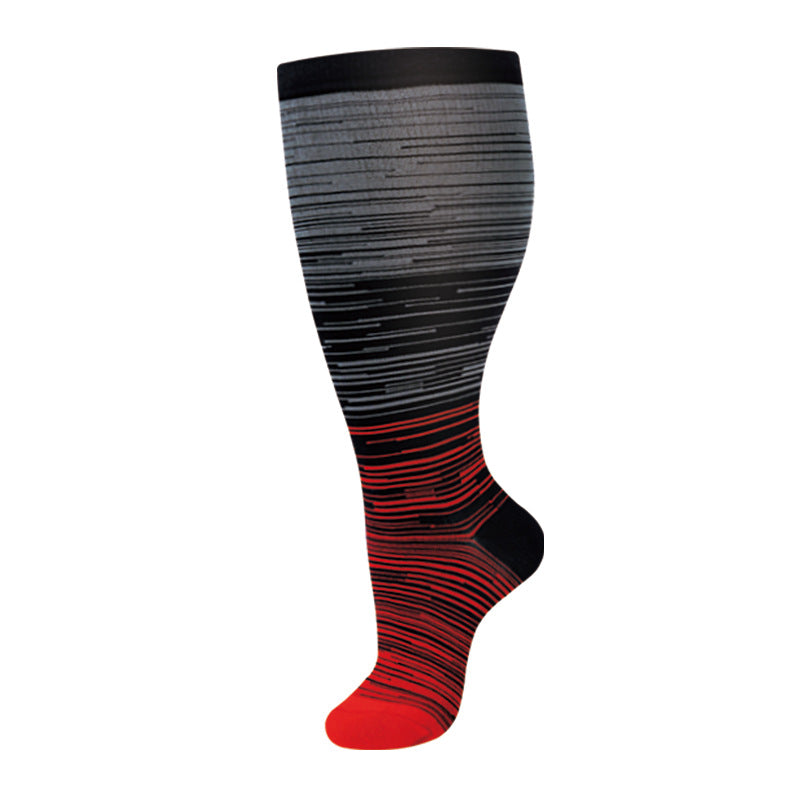 Chaussettes à compression de plus grande taille