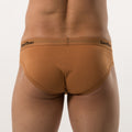 Slips de sport en coton stretch à basse taille pour hommes