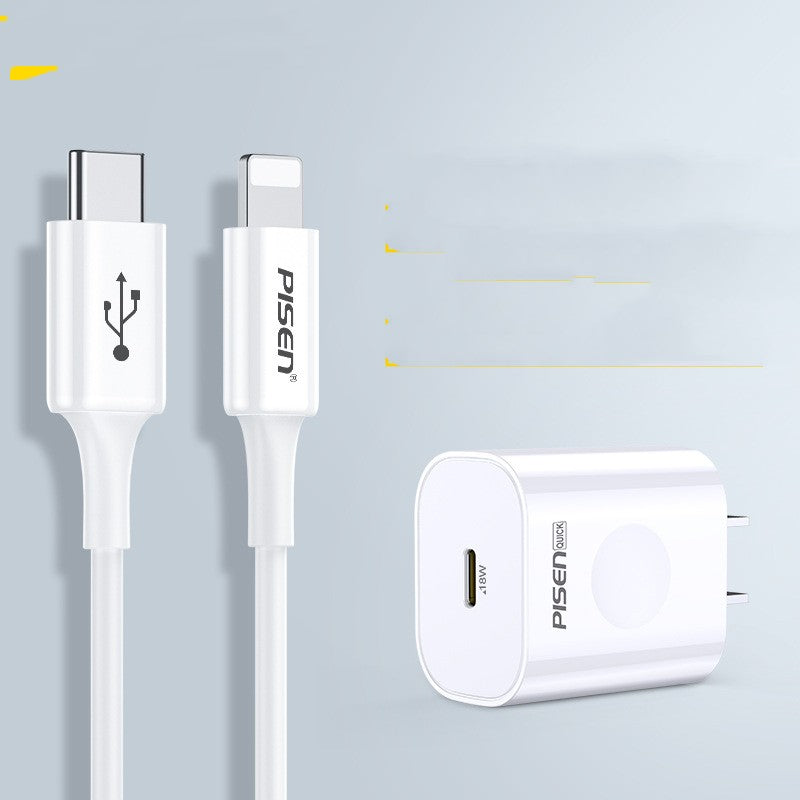 Câble de chargeur rapide blanc Ligne unique