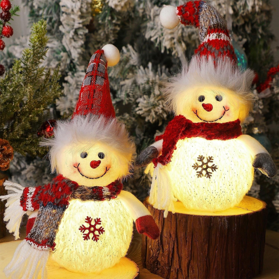 2 Pack décorations de table de Noël