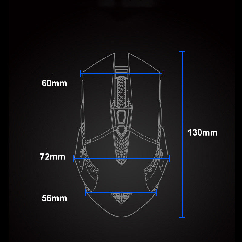 Souris sans fil Bluetooth E-sports Souris