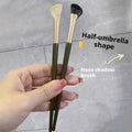 Brosse à ombre nasale semi-fan-blanc-1 bâton