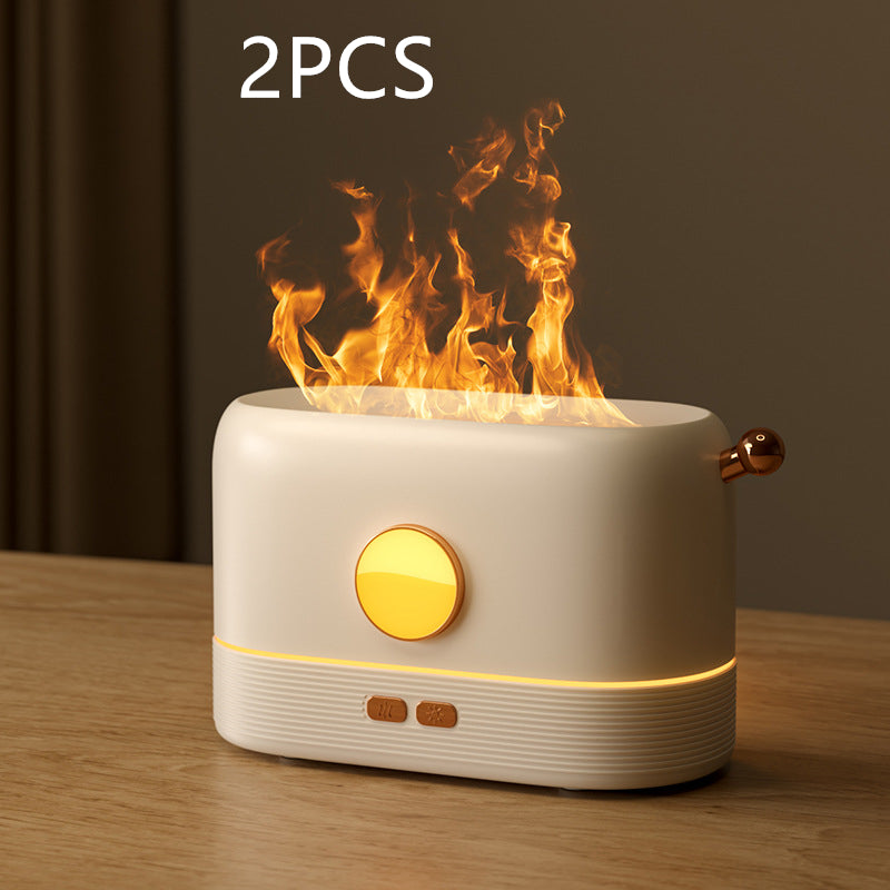 Simulation Flame Usb Humidificateur Home Desktop Fragrance Diffuseur