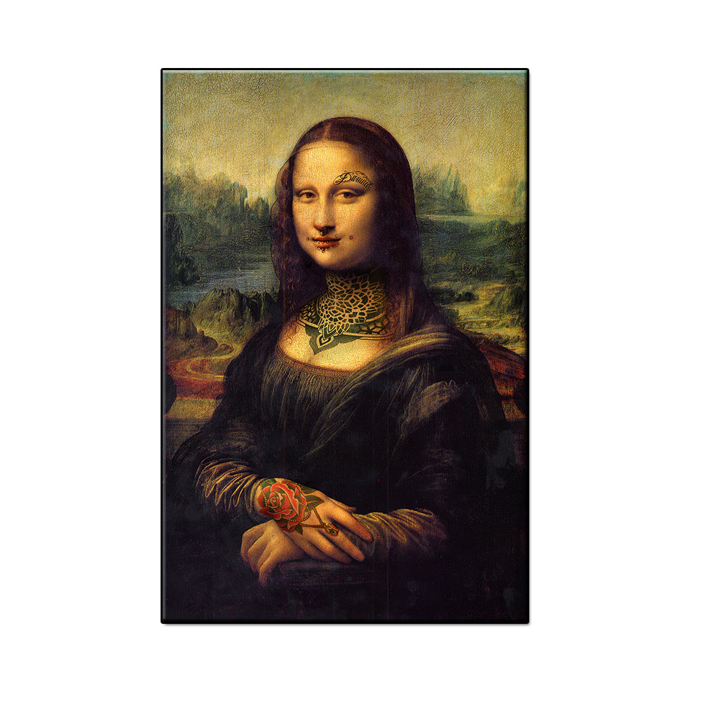 Affiche de toile d'art modèle Mona Lisa