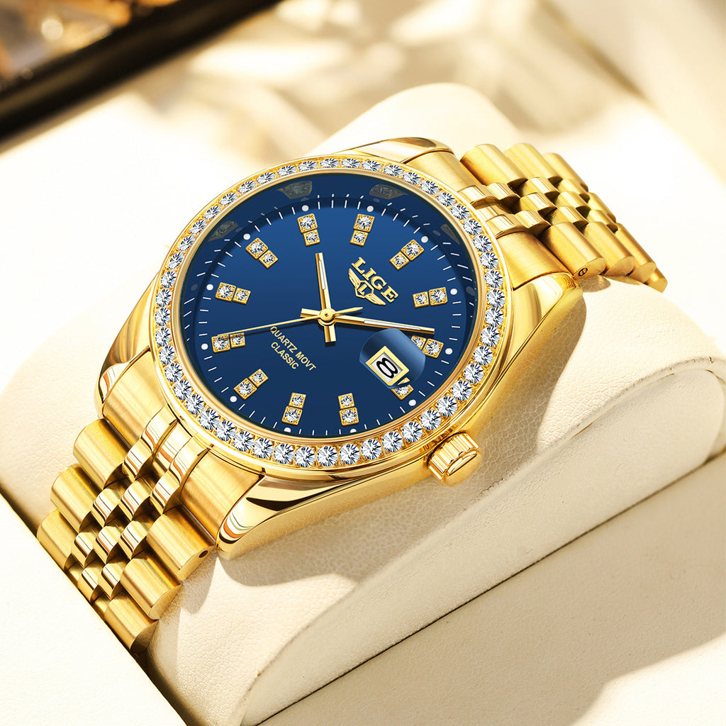 Montre Quartz Élégante Big-dial fabriquée au pays